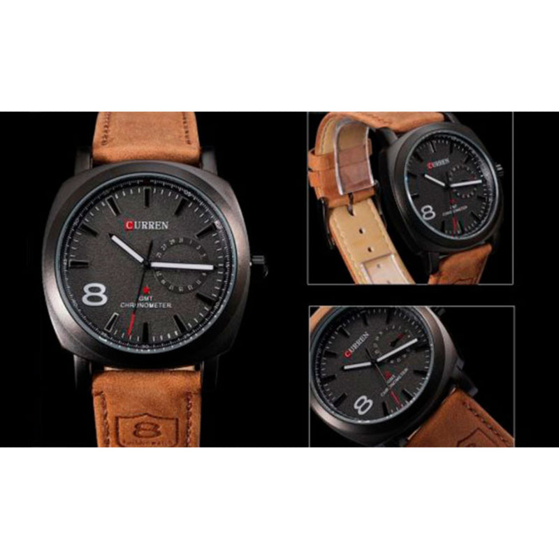 RELOJ CURREN 8139 + CAJA PREMIUM